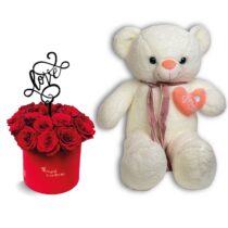 Gift Set flower – teddy bear
