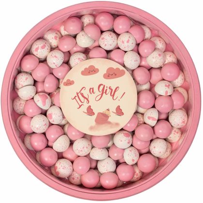 Baby girl – Chocolate tray