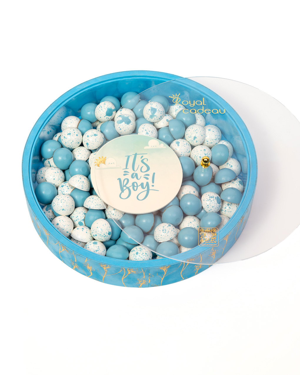 Baby boy – Chocolate tray - Image 2