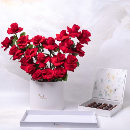 Flowers With Chocolate