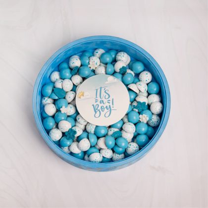 Baby boy – Chocolate tray